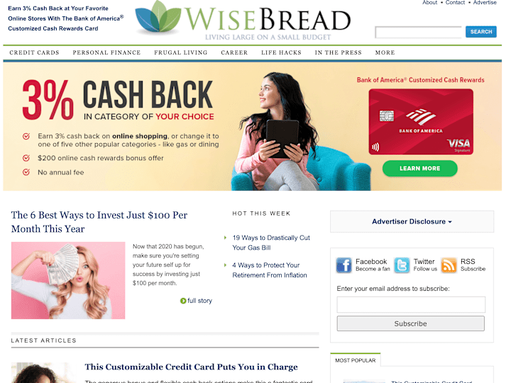 Cover image for Wisebread