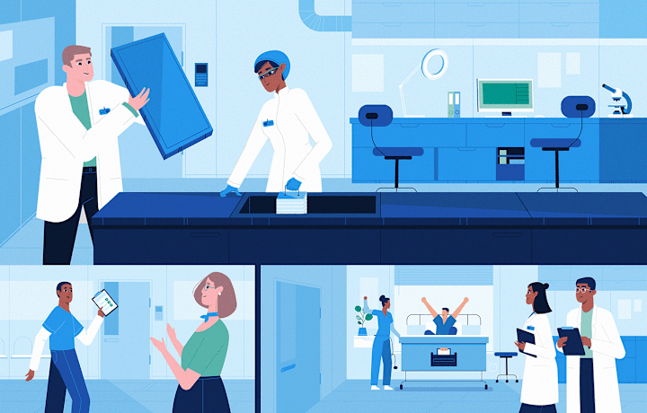 Cover image for UPS Healthcare on Behance