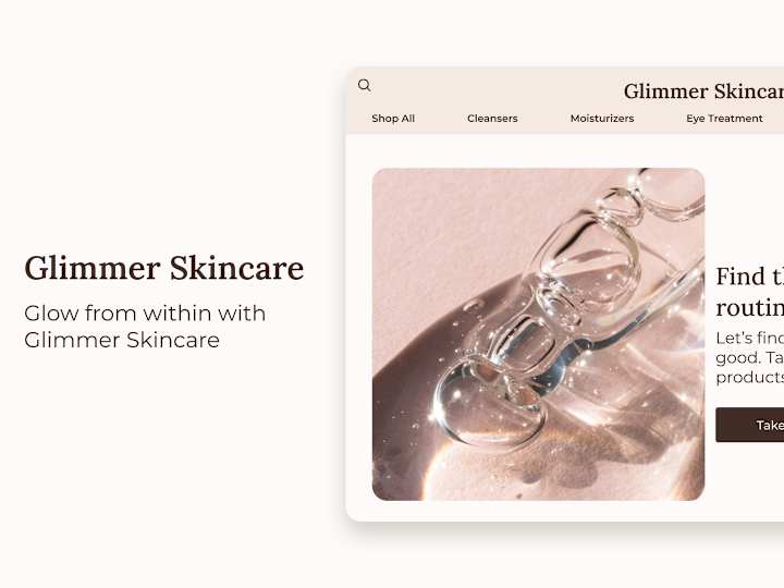 Cover image for Glimmer Skincare