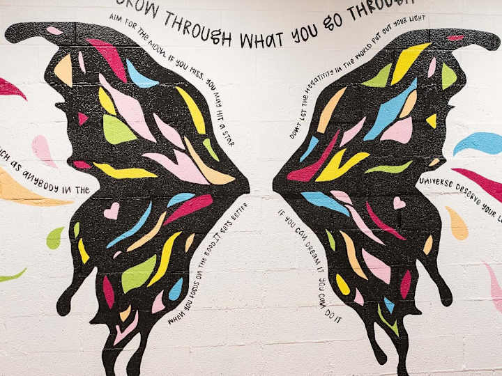 Cover image for Mental Health Mural (Woonsocket High School)