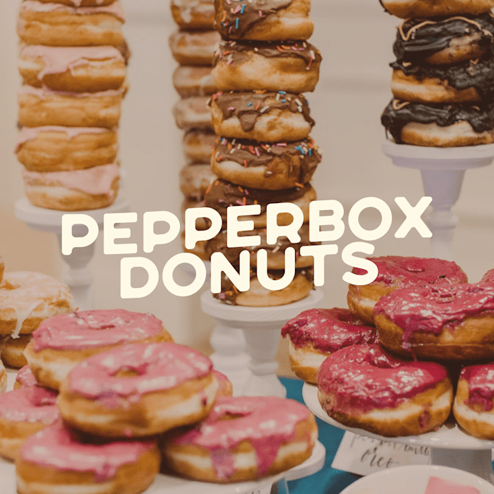 Cover image for 
Pepperbox Donuts + Coffee | Brand Identity & Social Posts