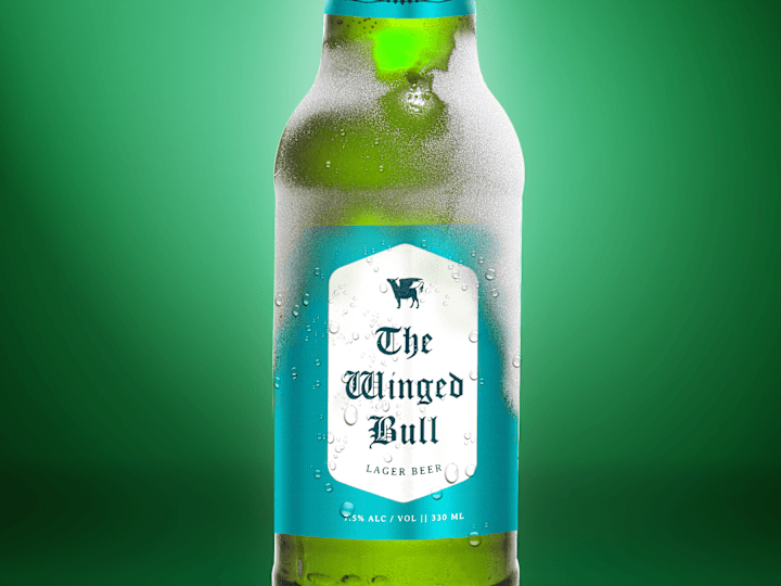 Cover image for The Winged Bull - Beer Bottle Packaging