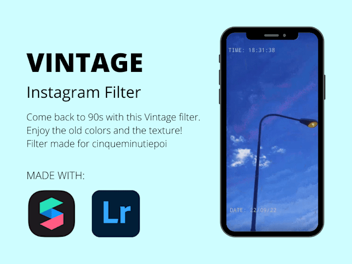 Cover image for VINTAGE INSTAGRAM FILTER