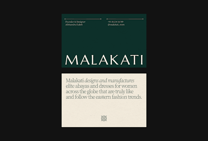 Cover image for Malakati. Premium abayas and dresses