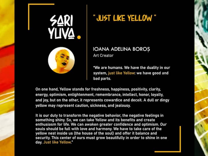 Cover image for EXIBITION: SARI YUVA (YELLOW NEST) by Ioana Adelina Boroș