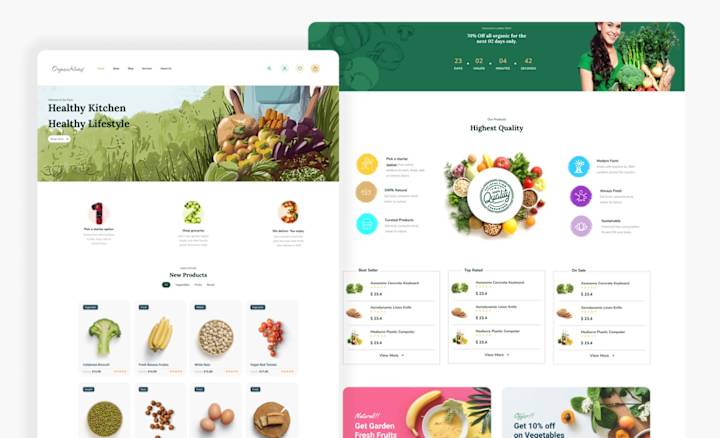 Cover image for OrganicAlways: Your Virtual Organic Marketplace 🌿🍏 🥕