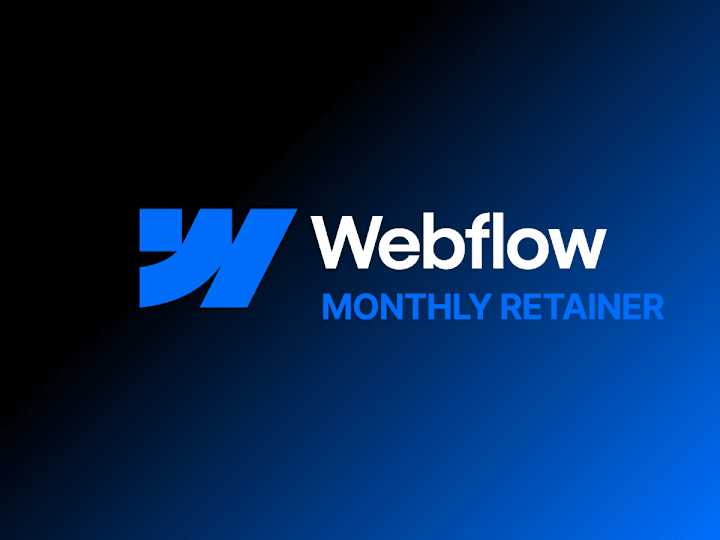 Cover image for Webflow Retainer:Ongoing Updates, Optimizations & Custom Support