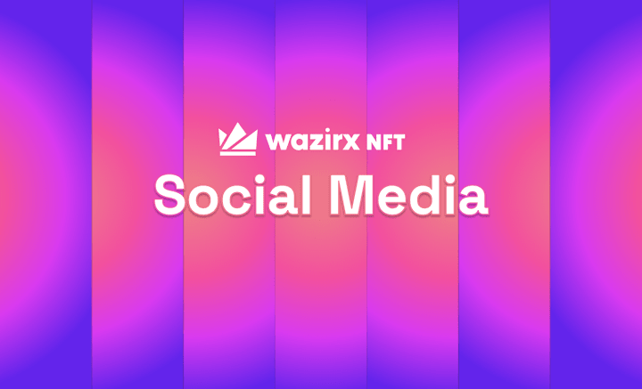 Cover image for Wazirx NFT Social Media Creatives