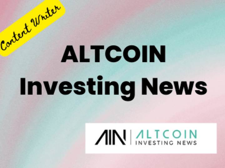 Cover image for Content Writer: Altcoin Investing Daily ⚡