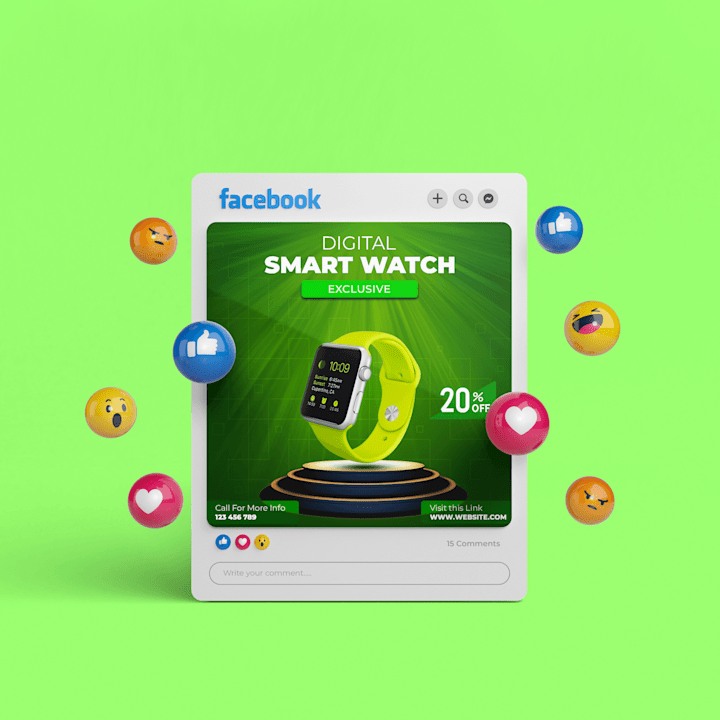 Cover image for Social Media Post: Smart Watch