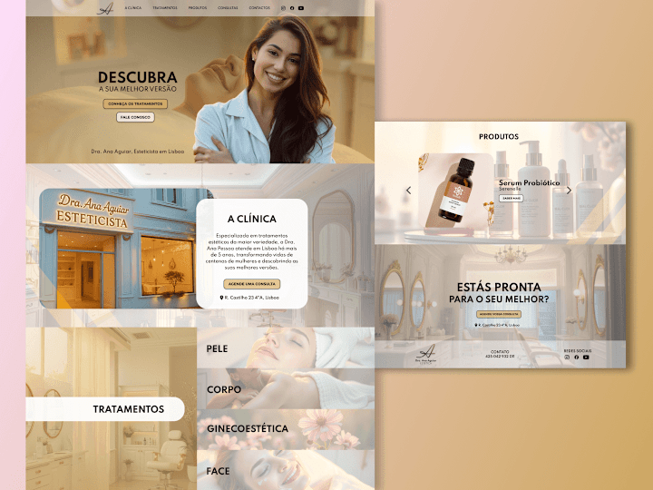 Cover image for Dr. Ana Aguiar - Webdesign & Branding