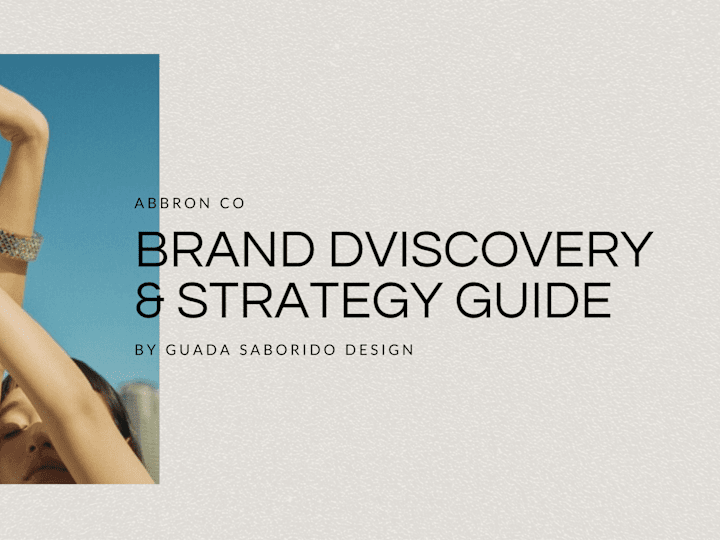 Cover image for BRAND DISCOVERY AND STRATEGY