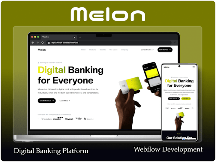 Cover image for Melon - Webflow Development