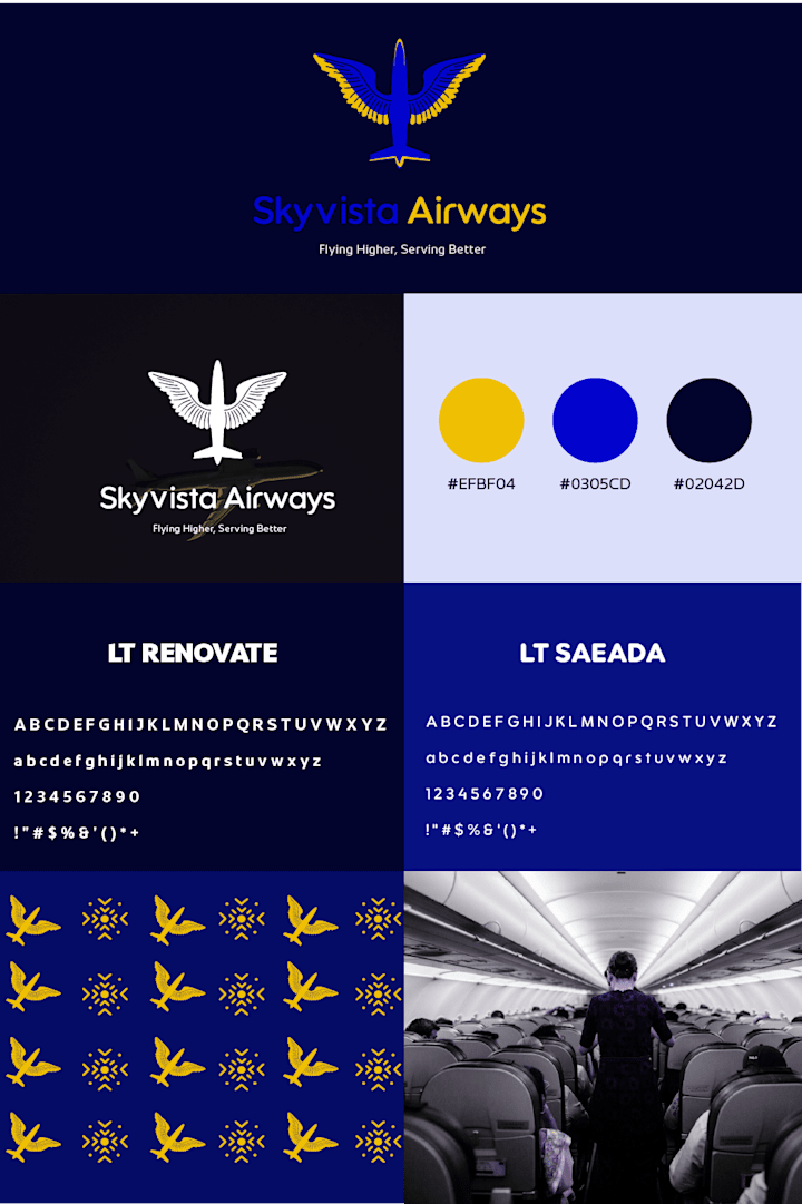 Cover image for SkyVista Airline Branding