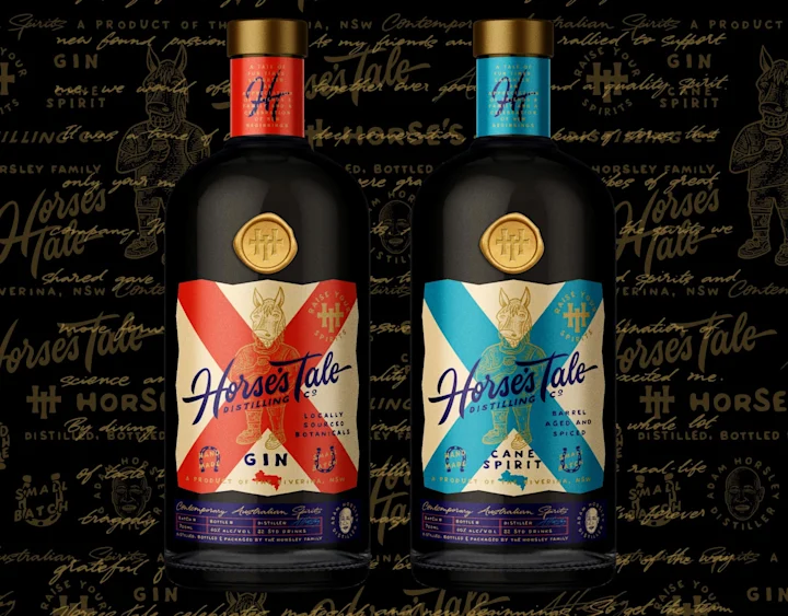 Cover image for Horse's Tale Distilling Co. Identity