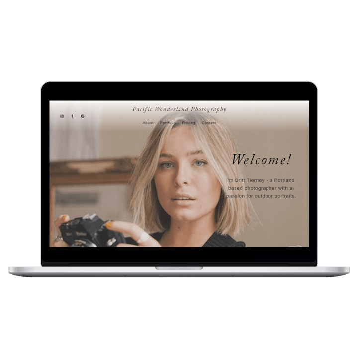 Cover image for Photography Website | Pacific Wonderland Photography
