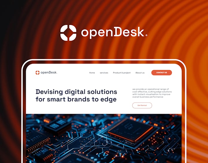 Cover image for OpenDesk Brand and UI Design