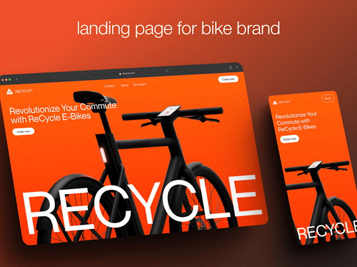 Cover image for RECYCLE | Bike brand