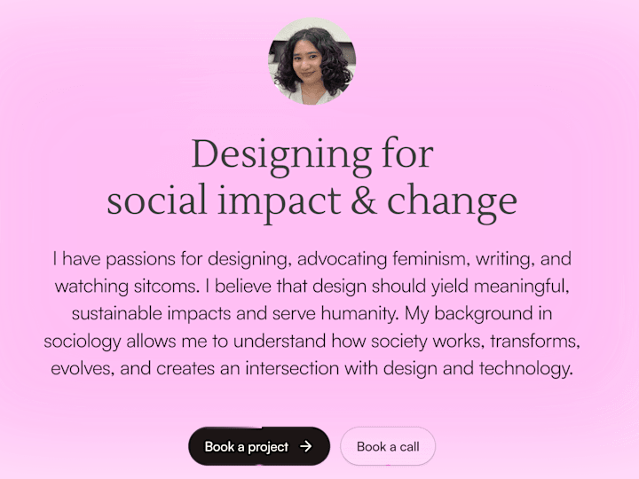 Cover image for Design meaningfully to create social impact for your users.