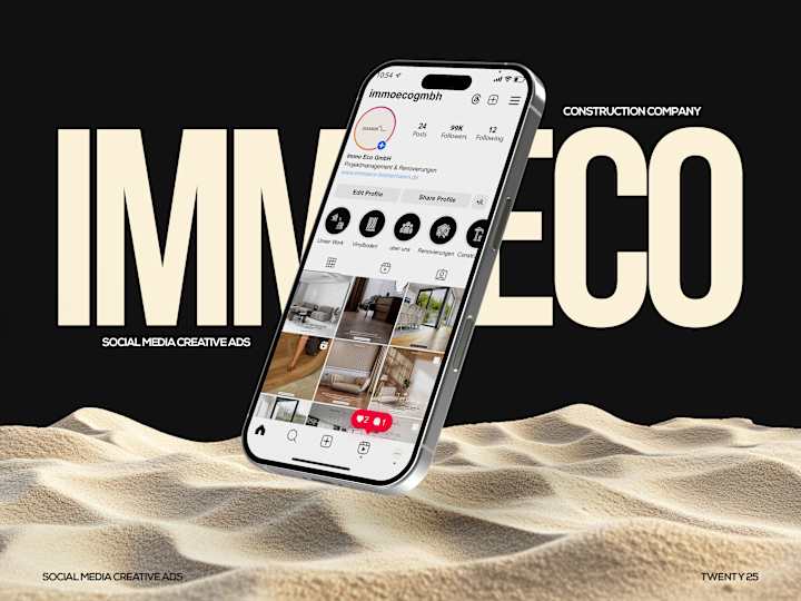 Cover image for Social Media Creative Ads - IMMOECO