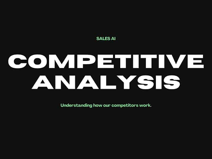 Cover image for Sale AI Competitive Analysis