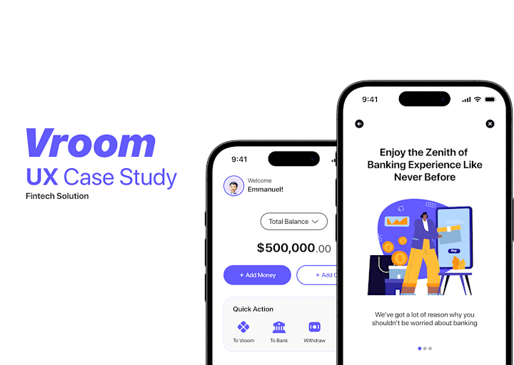 Cover image for Vroom: UX Case Study