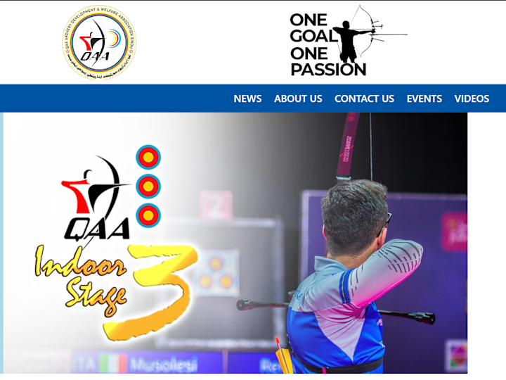 Cover image for QAA ARCHERY WEBSITE