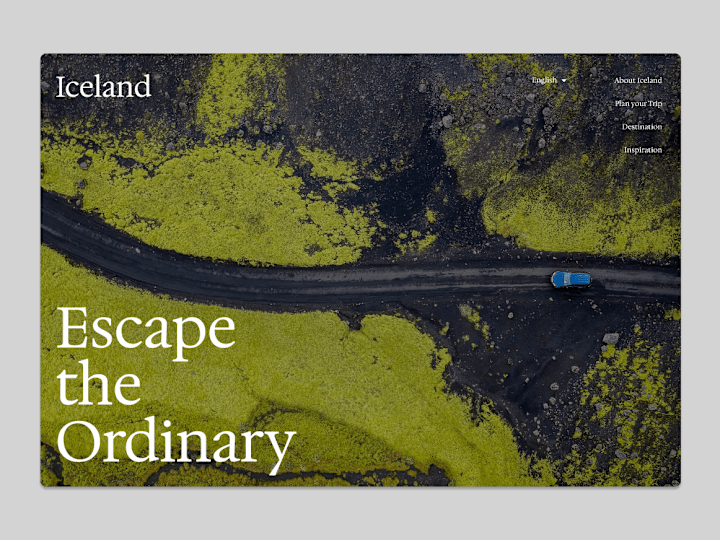 Cover image for Iceland Tourism — Escape the Ordinary
