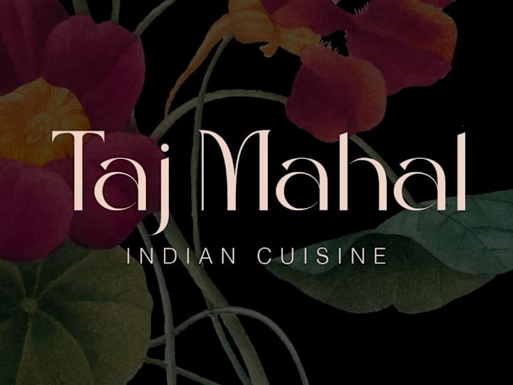 Cover image for Taj Mahal Indian Cuisine Branding