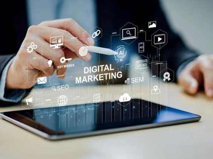 Cover image for Digital marketing 