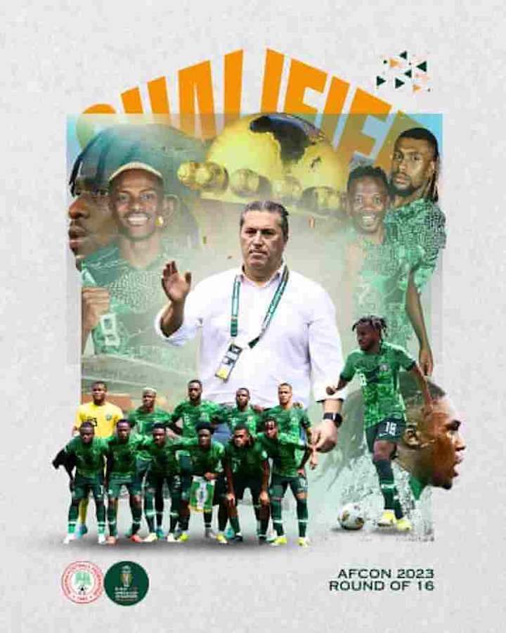 Cover image for AFCON 2023: Nigeria Defeats Guinea Bissau, Qualifies For Next R…