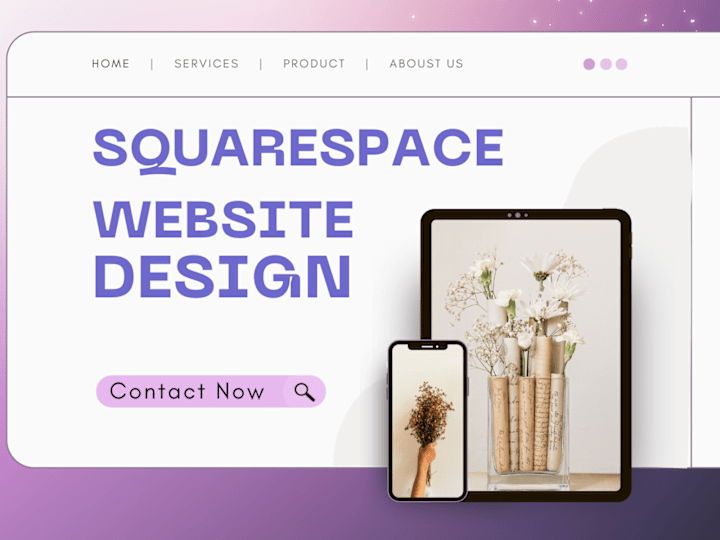 Cover image for Design and develop a Squarespace website