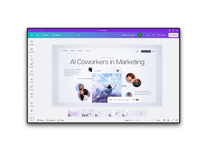 Cover image for Redesigning websites for startups using Canva