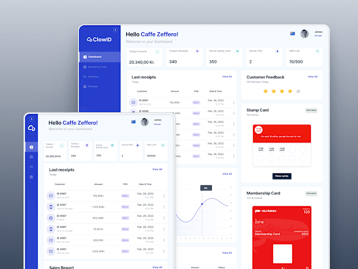 Cover image for Customer Engagement platform - ClowID