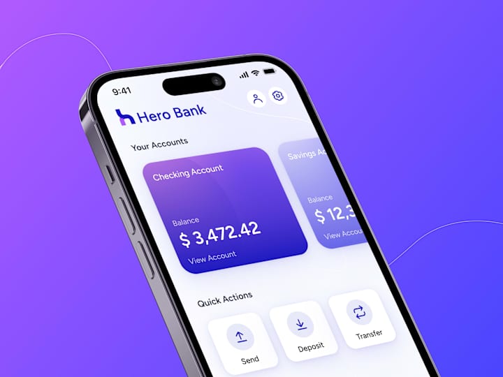 Cover image for Hero Bank App