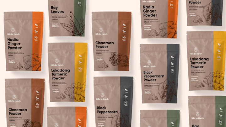 Cover image for Hills to Hands: Packaging Design