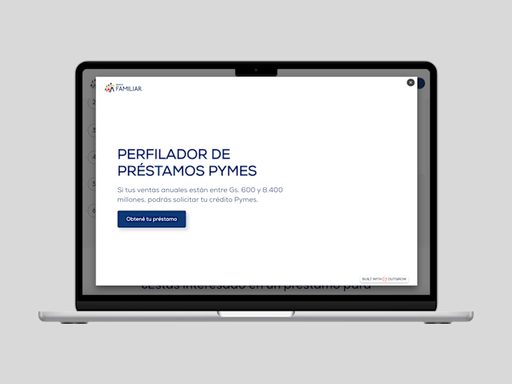 Cover image for Lead Qualification Solution for Banco Familiar
