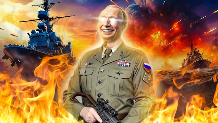 Cover image for World-War-III-Russia-Has-Begun Thumbnail Design