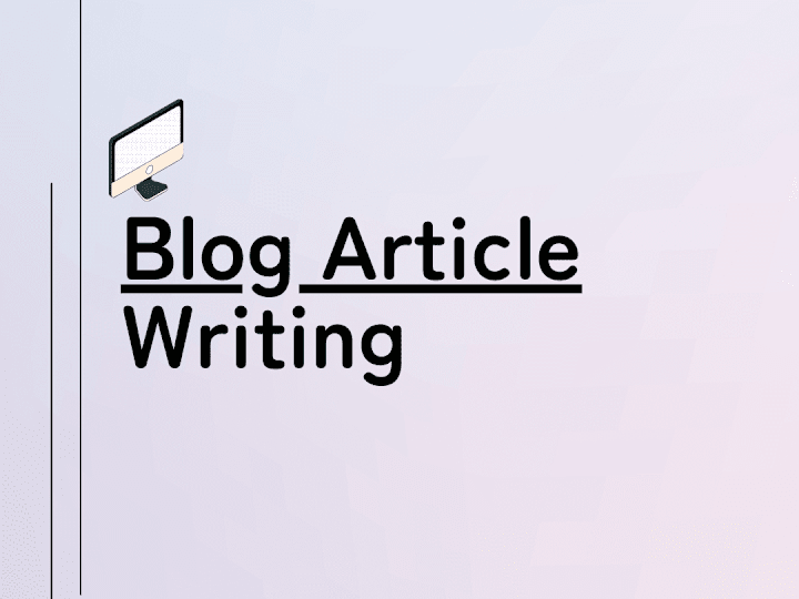 Cover image for Blog Article Writing