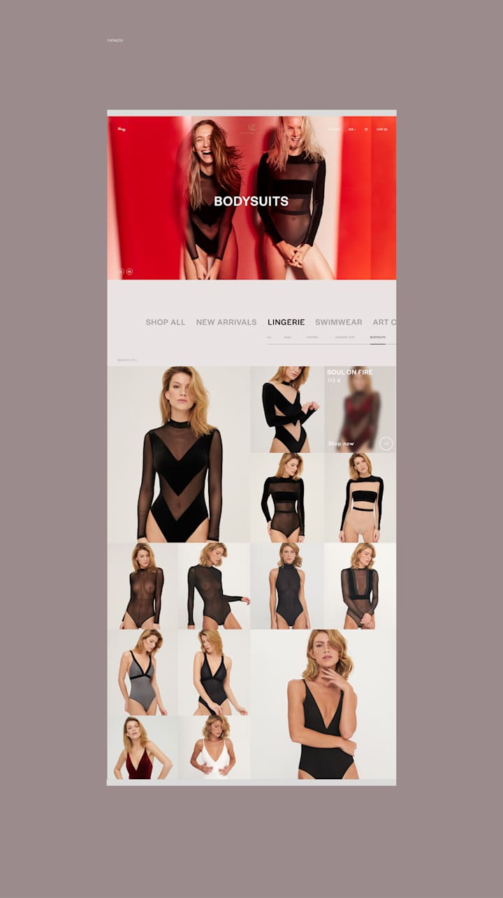 Cover image for UNDRESS CODE - Online Store / Redesign 