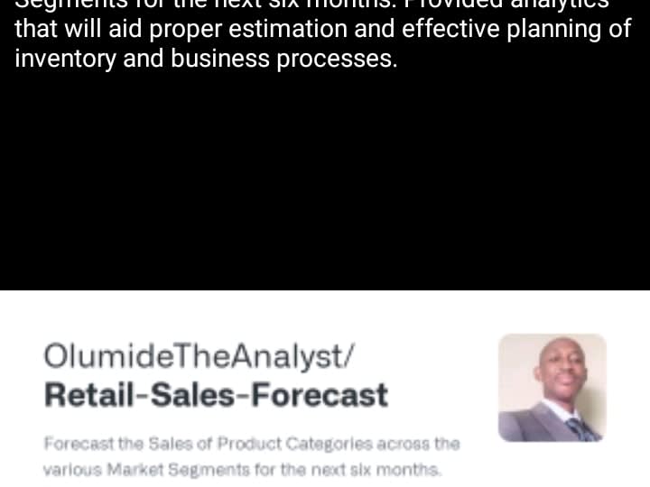 Cover image for Predictive Analytics for Sales Forecasting
