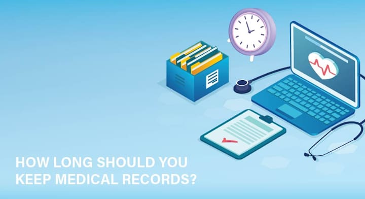 Cover image for How Long Should You Keep Medical Records?