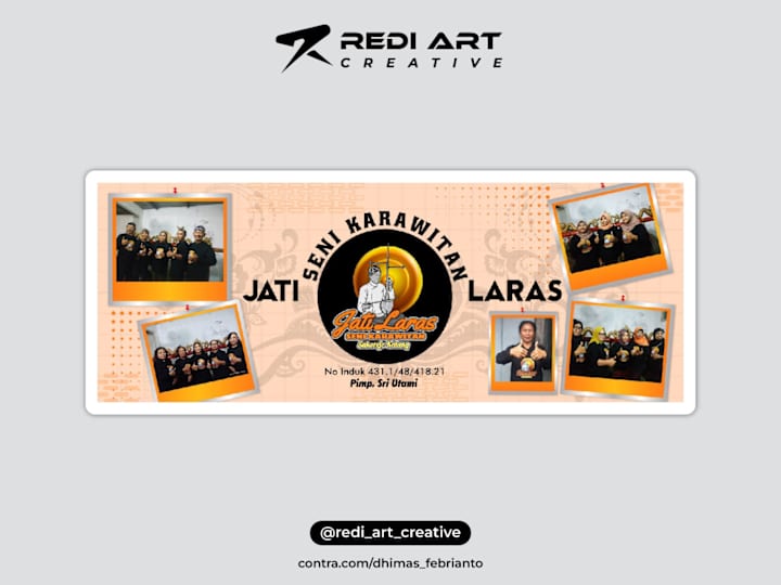 Cover image for Design Banner Seni Karawitan Jati Laras