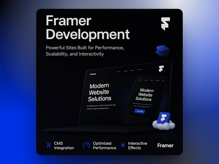 Cover image for Framer Development (From Design)