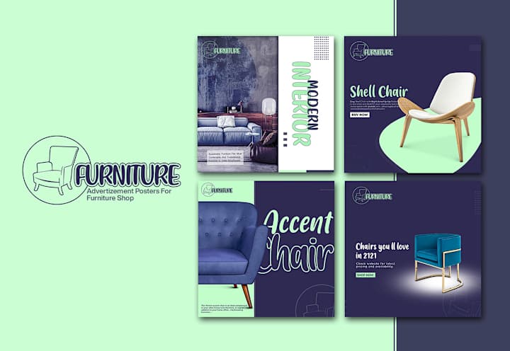 Cover image for Branding For a FURNITURE SHOP 