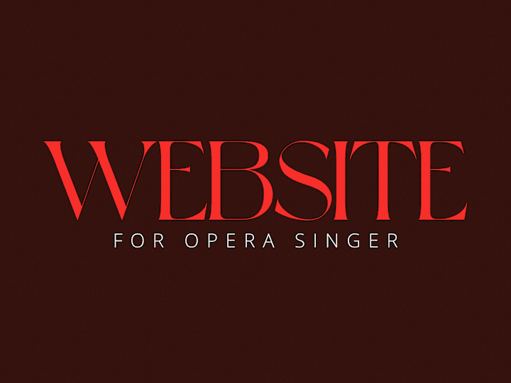 Cover image for Opera website design