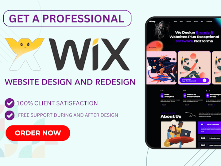 Cover image for Wix Website Design | Wix Website Redesign