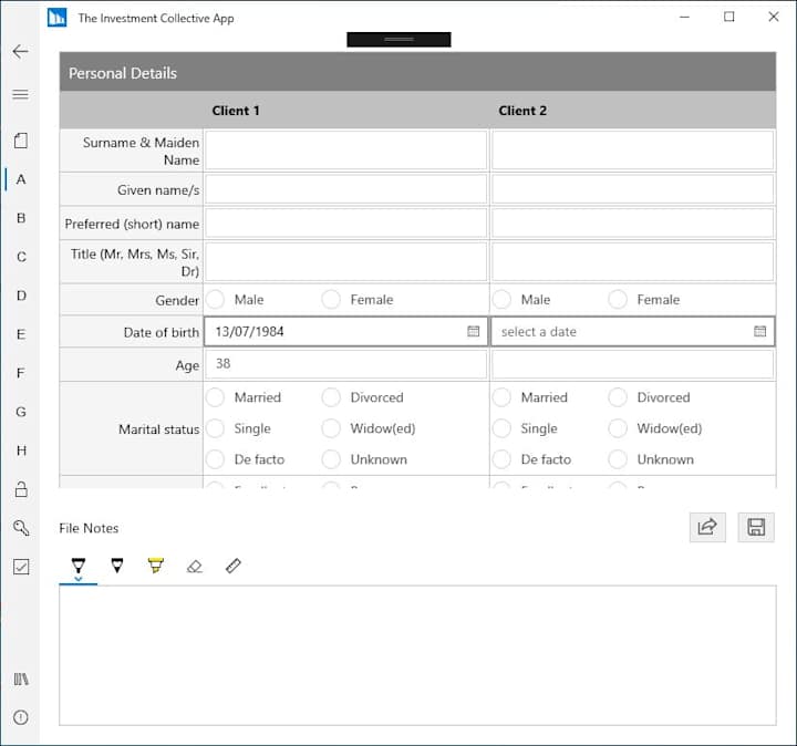 Cover image for Microsoft Surface Finacial Mobile Tablet App Development