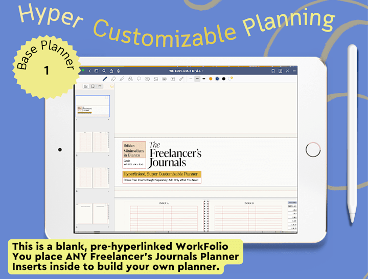 Cover image for Digital Planner Design: The Concept