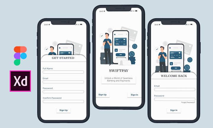 Cover image for A Bank Application (Fintech App)